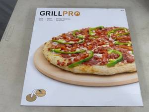 lot 257 image: New Grill Pro Dual Sided Pizza Stone