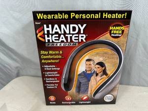 lot 267 image: New Wearable Handy Heater Freedom Personal Heater