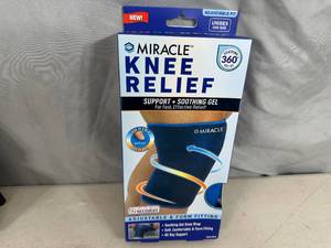 lot 288 image: New Miracle Knee Relief Hot  Cold Gel Sleeve
