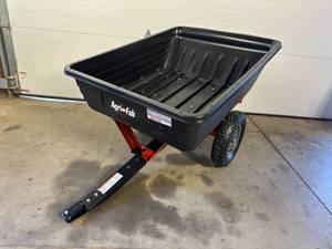 Brand New Agri-Fab 10-cu ft Plastic Dump Cart / Yard Trailer