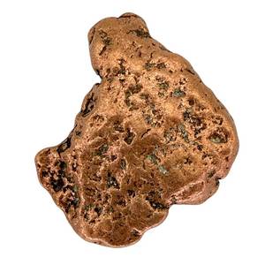 lot 5 image: Natural Native Copper Nugget Michigan - 3 Specimen