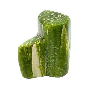 lot 9 image: Polished Green Tremolite Free Form Rare and New Find from the Zagi Mountains, Pakistan - 3.5