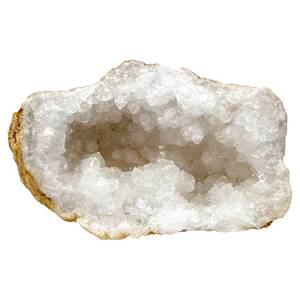lot 13 image: Moroccan Quartz Crystal Geode&nbsp- 7-8 Long