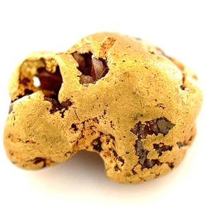 Natural Gold Nugget + Gold Crystal Specimen – 3.13 Grams