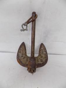 lot 2 image: 15 lb Boat Anchor