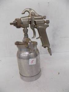 lot 5 image: Paint Gun  Sharpe Model 75