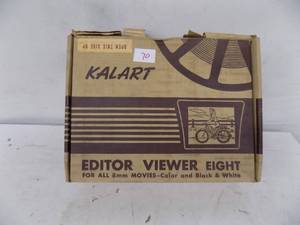 lot 70 image: 8mm film Kalart Editor Viewer Eight