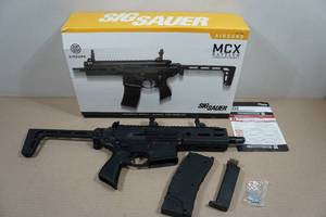 lot 33 image: Sig Sauer MXC Rattler 3 Round Burst BB Rifle