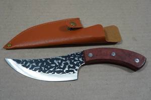 lot 71 image: Viking Knife Co Hammered Carbon Steel Knife