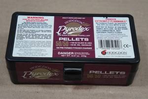 lot 159 image: 100 Hodgdon Pyrodex Muzzleloading Pellets