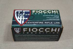 lot 181 image: 50 Fiocchi .204 Ruger 32 Gr V-Max Ammo
