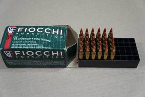 lot 182 image: 30 Fiocchi .204 Ruger 40 Gr V-Max Ammo