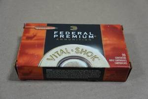 lot 183 image: 20 Federal Vital-Shok .30-06 Sprg 180 Gr Trophy Copper Ammo