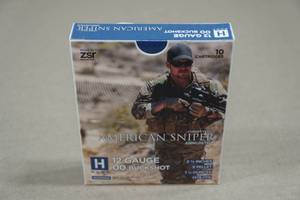 lot 204 image: 10 ZSR American Sniper 12 Gauge 2-34 Slugs