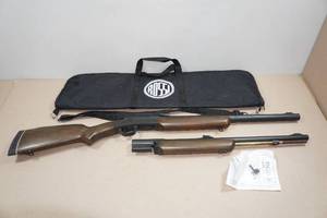 lot 1E image: Rossi 12 Gauge Shotgun.50 Cal Muzzleloader Matched Pair