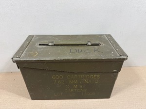 lot 157A image: Military Ammo Can - 7.62mm