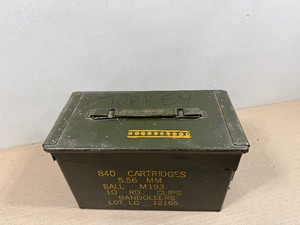 lot 157B image: Military Ammo Can - 5.56 NATO