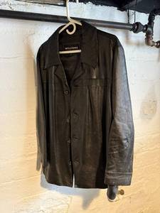 lot 103 image: Wilsons Leather Jacket - Black Leather, Size L