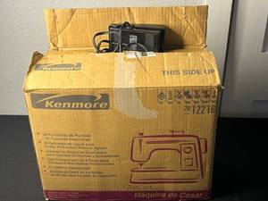lot 169 image: Kenmore Sewing Machine - 34 Stitch Functions, Built-in Needle Threader