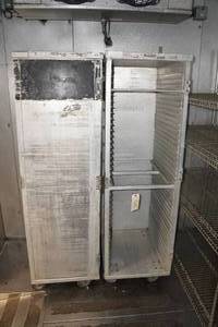 lot 58 image: 2 Commercial Insulated Food Transport Cabinets