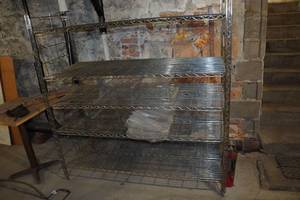 lot 745 image: Wire Shelving