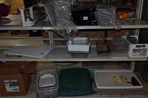 lot 750 image: Large Assortment - Cooking, Retail, and Office Supplies