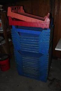 lot 767 image: Plastic Bread Crates