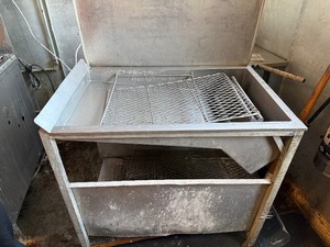 lot 28A image: Commercial Stainless Steel Glazing Cart