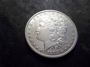 lot 5 image: 1879 O Morgan Silver Dollar