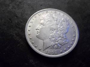 lot 19 image: 1892 Morgan Silver Dollar