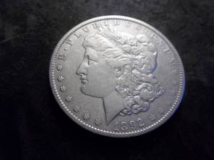 lot 20 image: 1892 O Morgan Silver Dollar