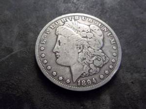 lot 24 image: 1894 O Morgan Silver Dollar