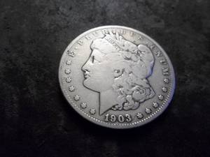 lot 26 image: 1903 S Morgan Silver Dollar