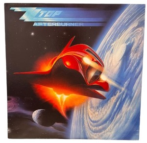 lot 9 image: ZZ Top Afterburner Vinyl LP - 1-25342 - Warner Bros. Records