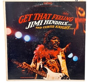 lot 27 image: Capitol ST-2856 Get That Feeling - Jimi Hendrix & Curtis Knight Vinyl LP