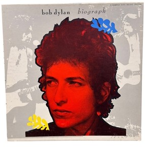 lot 30 image: Bob Dylan Biography Book with 3-Photo Frame Set