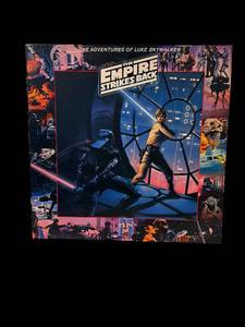 lot 70 image: RSO Empire Strikes Back LP - The Adventures of Luke Skywalker (RS-1-3081) - Double Vinyl