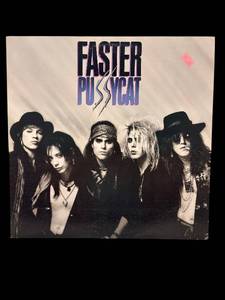lot 79 image: Faster Pussycat - Faster Pussycat (Elektra, 1987) Vinyl LP