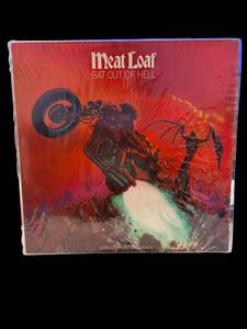 lot 86 image: Meat Loaf Bat Out of Hell - Epic Australia LP ELPS 3860 (1977) Orange Label