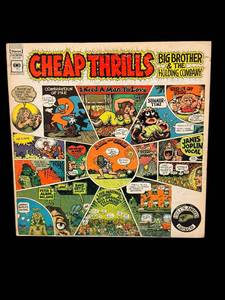 lot 110 image: Big Brother and the Holding Company Cheap Thrills LP Columbia KC 9700 12 Inch Vinyl