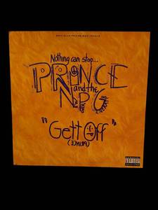 lot 111 image: Prince and the N.P.G. Get Off - 12-Inch Vinyl Single - Paisley Park Records