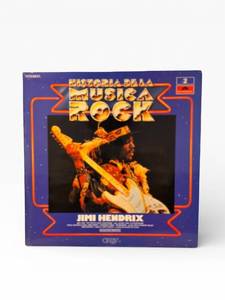 lot 181 image: Polydor Jimi Hendrix History of Rock LP - Historia De La Musica Rock