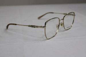 lot 19 image: Michael Kors Gold-Tone Metal Eyeglasses - Rectangular Frames