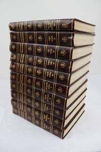lot 106 image: World Book Encyclopedia Set - Burgundy Leatherette & RedBlue Bindings