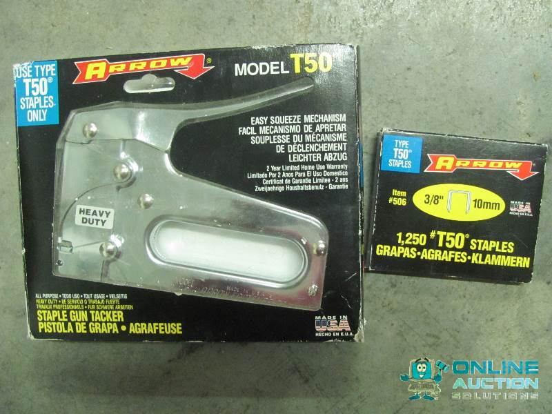 model t50 staple gun