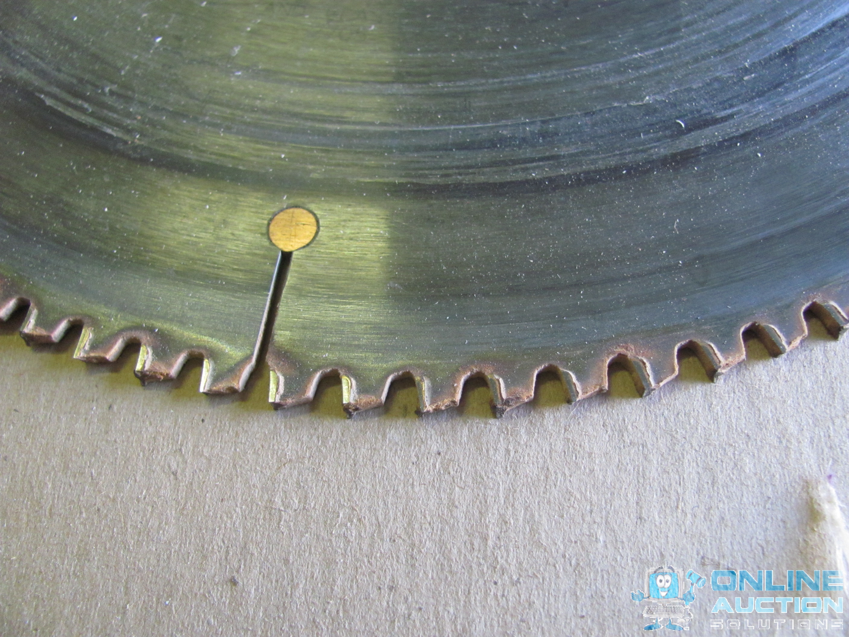 lot 33 image: Two (2) 12" Saw Blades. As best we can t...