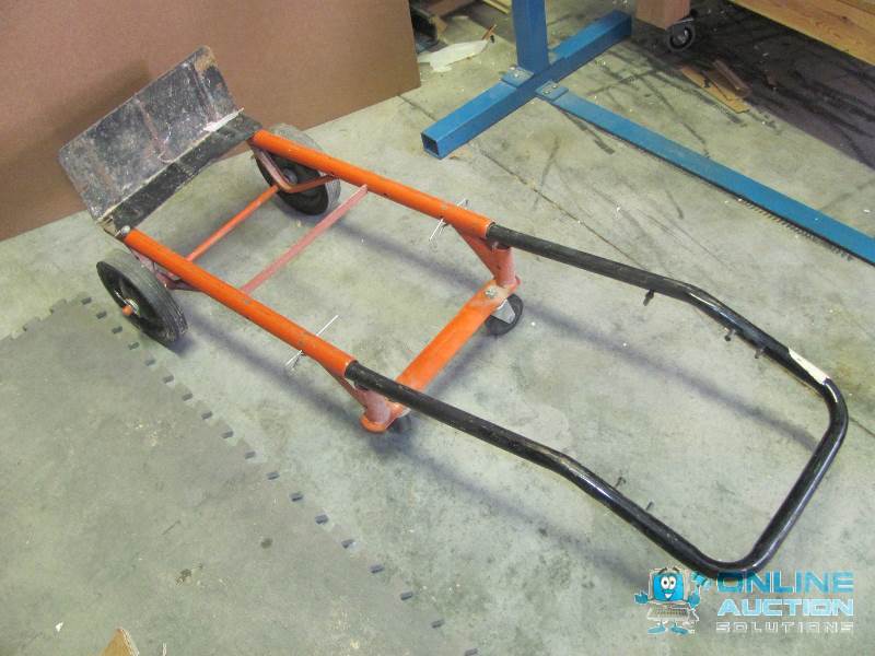 lot 38 image: This 2-Wheel Cart can be used either vertical...