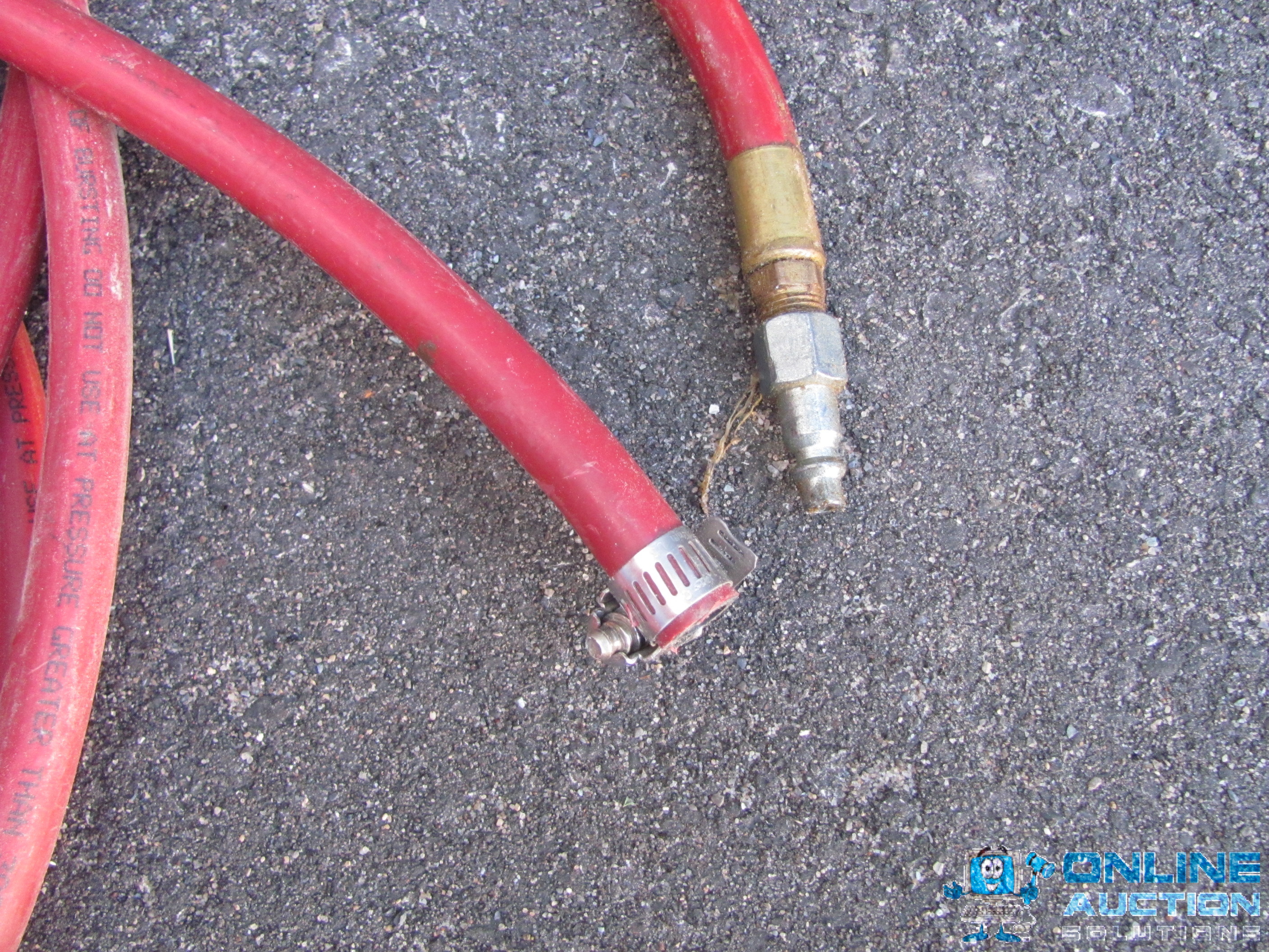 lot 50 image: Approx. 20 feet of 38" ID 300 PSI Compr...