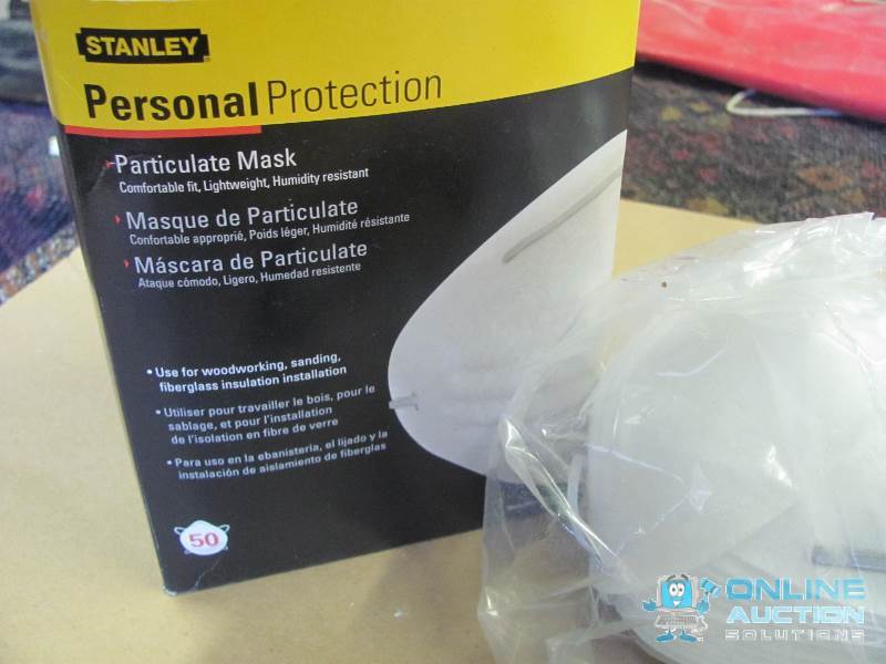 lot 64 image: Four (4) Pair of Safety Goggles, box of NEW P...