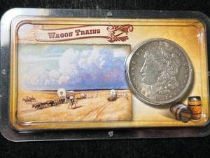 lot 61 image: 1921 US MORGAN SILVER DOLLAR IN CASE